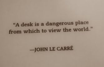 desk dangerous john le carré